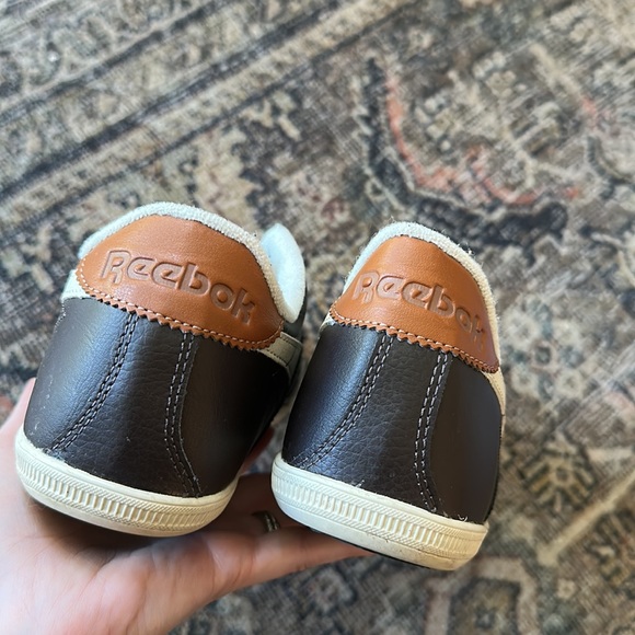 Reebok royal flag transport leather shoes size 8.5 brown - Picture 7 of 8